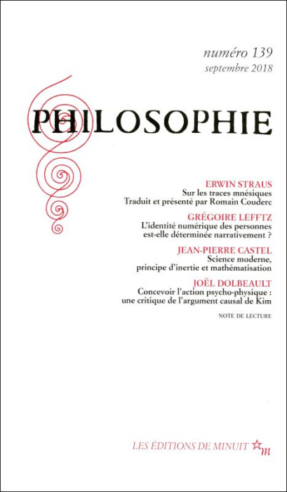 Emprunter Philosophie N° 139, septembre 2018 livre