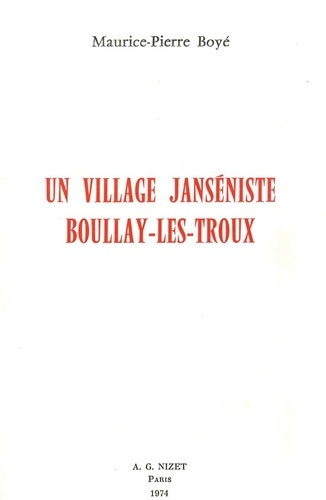 Emprunter Un village janséniste : Boullay-Les-Troux livre