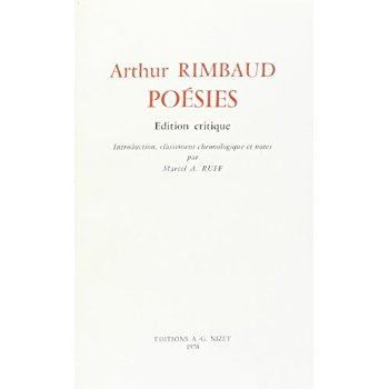 Emprunter Poésies. Édition critique; introduction, classement chronologique et notes par Marcel A. Ruff livre