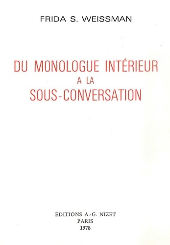 Emprunter Du monologue intérieur à la sous-conversation livre