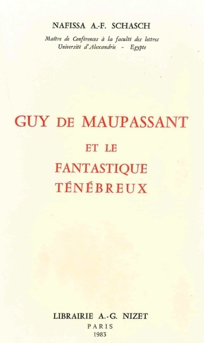 Emprunter Guy de Maupassant et le fantastique ténébreux livre