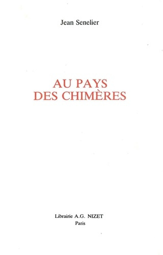 Emprunter Au Pays des Chimères livre