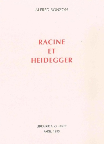 Emprunter Racine et Heidegger livre