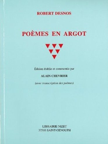 Emprunter POEMES EN ARGOT livre