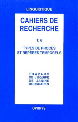 Emprunter Types de procès et repères temporels livre