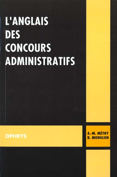 Emprunter L'anglais des concours administratifs livre