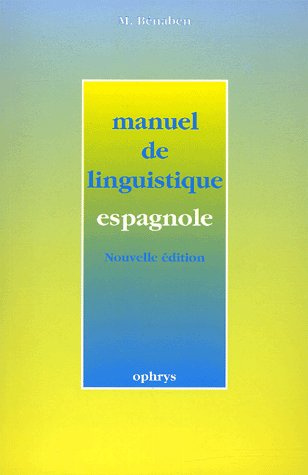 Emprunter Manuel de linguistique espagnole livre