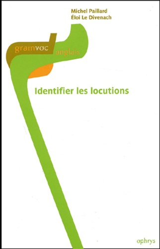 Emprunter Identifier les locutions livre
