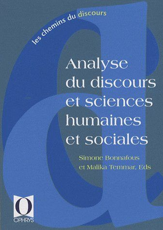 Emprunter Analyse du discours et sciences humaines et sociales livre