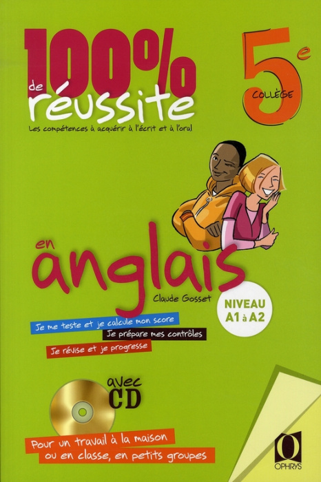 Emprunter 100% de réussite en anglais 5e. Avec 1 CD audio livre