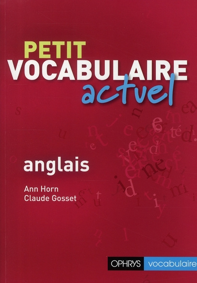 Emprunter Petit vocabulaire actuel anglais livre