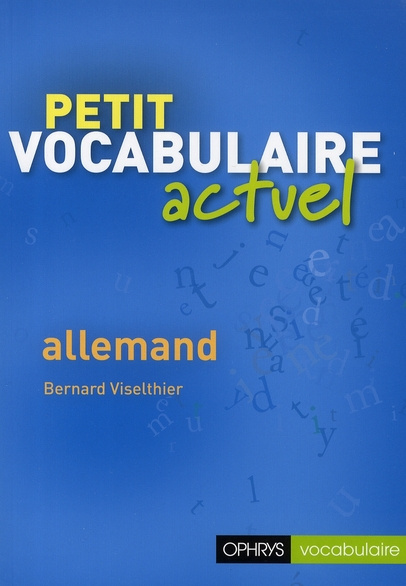 Emprunter Petit vocabulaire actuel allemand livre