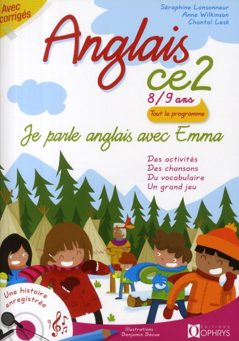 Emprunter Anglais CE2. Je parle anglais avec Emma, avec 1 CD audio livre