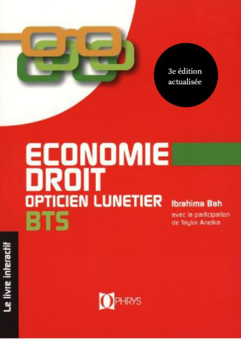 Emprunter Economie-droit opticien lunetier BTS livre