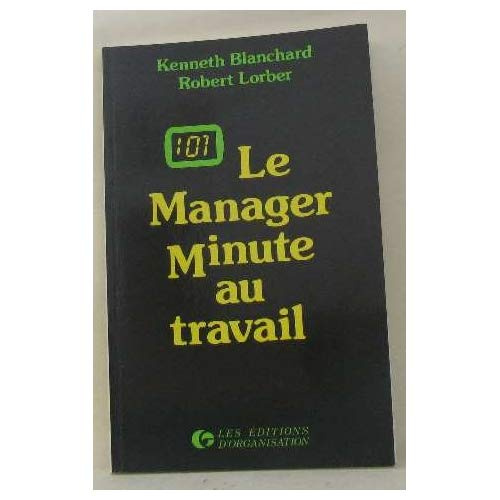 Emprunter MANAGER MINUTE AU TRAVAIL livre
