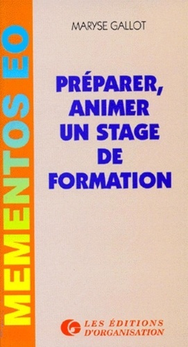 Emprunter Préparer, animer un stage de formation livre