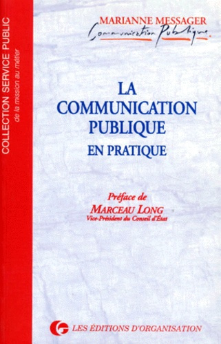 Emprunter La communication publique en pratique livre