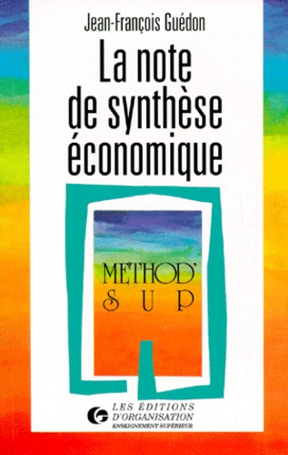 Emprunter La note de synthèse économique livre