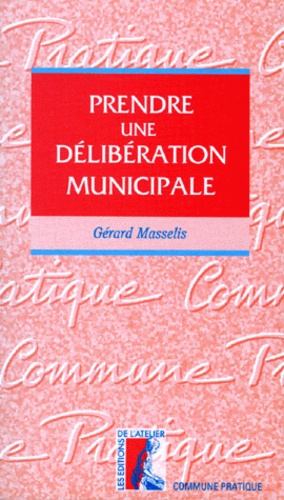 Emprunter Prendre une délibération municipale livre