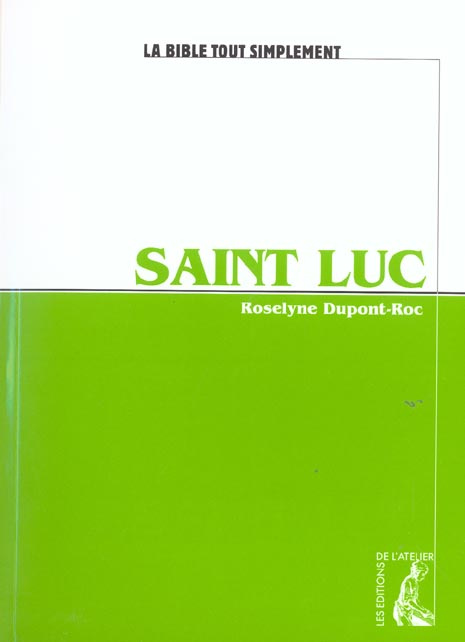 Emprunter Saint Luc livre