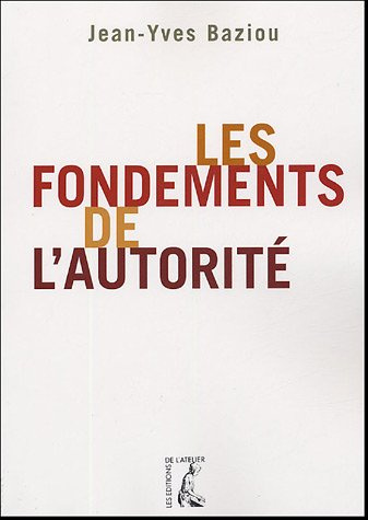 Emprunter Les fondements de l'autorité livre