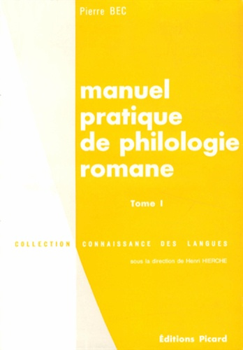 Emprunter Manuel pratique de philologie romane livre