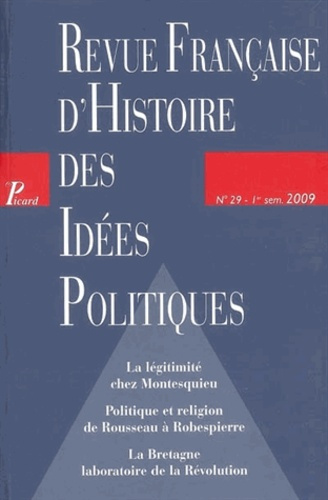 Emprunter Revue française d'Histoire des idées politiques N° 29 livre
