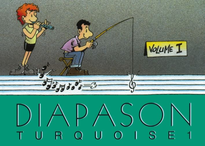 Emprunter Diapason Turquoise. Tome 1, Carnet de 230 chants avec partitions et accords, Chants populaires du pa livre