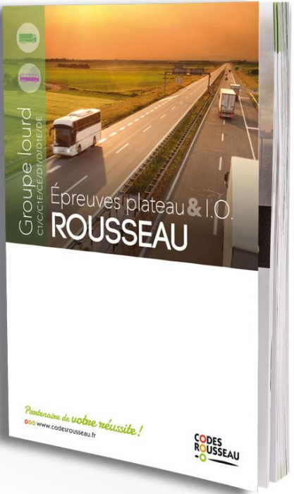 Emprunter Les épreuves plateau poids lourd Rousseau. Edition 2021 livre