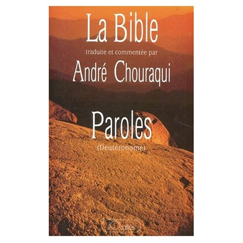 Emprunter PAROLES. Deutéronome livre