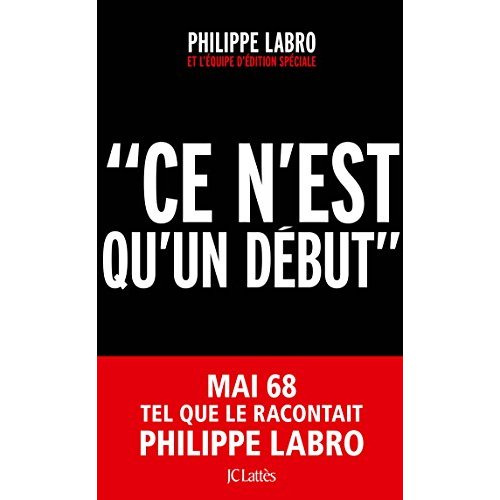 Emprunter Ce n'est qu'un début livre