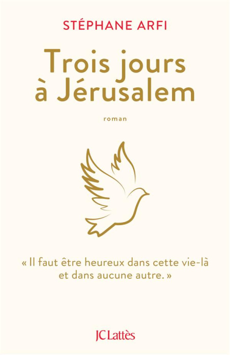 Emprunter Trois jours à Jérusalem livre