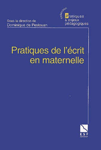 Emprunter Pratiques de l'écrit en maternelle livre