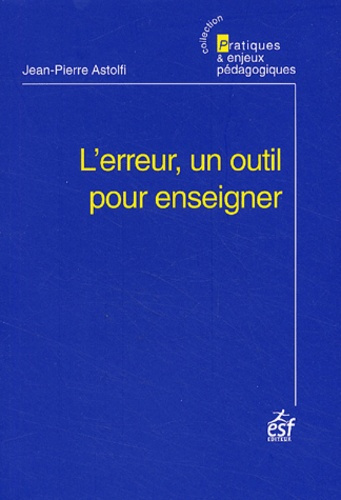 Emprunter L'erreur, un outil pour enseigner livre