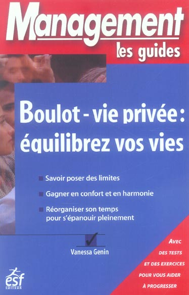 Emprunter Boulot-vie privée : équilibrez vos vies livre