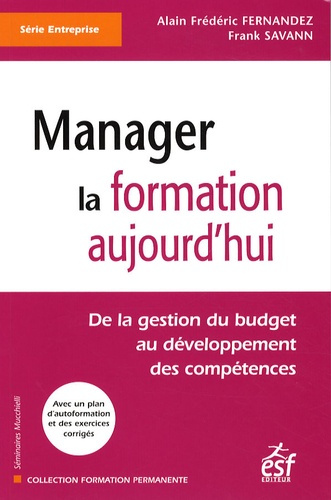 Emprunter Manager la formation aujourd'hui. De la gestion du budget au développement des compétences livre