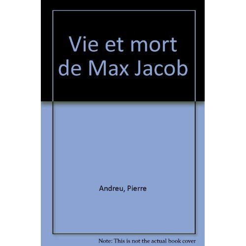 Emprunter Vie et mort de Max Jacob livre