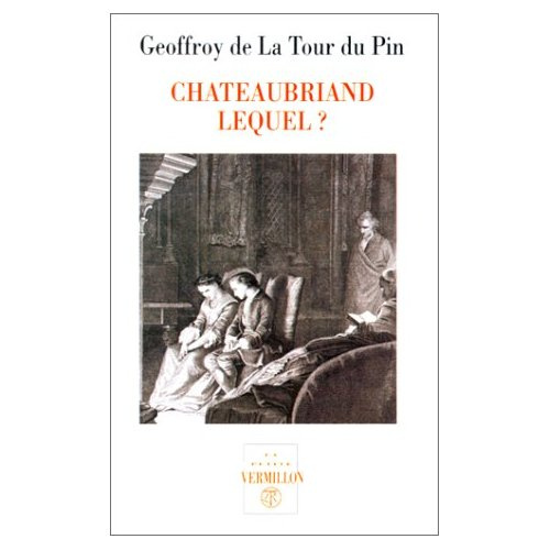 Emprunter Chateaubriand, lequel ? livre
