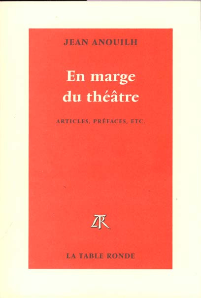 Emprunter En marge du théâtre livre