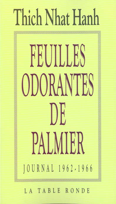 Emprunter Feuilles odorantes de palmier. Journal 1962-1966 livre