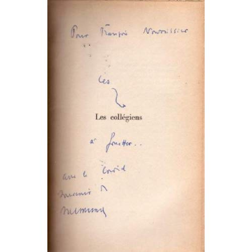 Emprunter LES COLLEGIENS livre