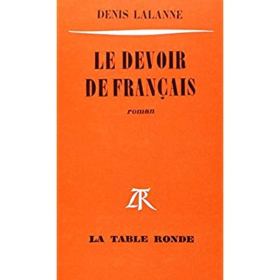 Emprunter Le devoir de français livre