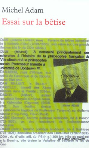 Emprunter Essai sur la bêtise. Edition revue et augmentée livre