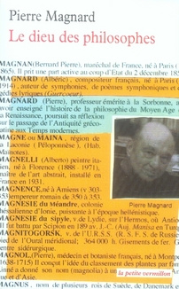 Emprunter Le dieu des philosophes livre