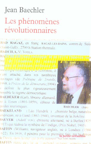 Emprunter Les phénomènes révolutionnaires livre