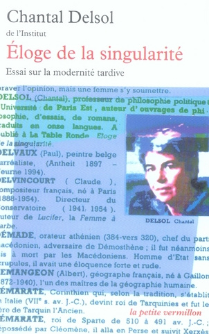 Emprunter Eloge de la singularité. Essai sur la modernité tardive livre