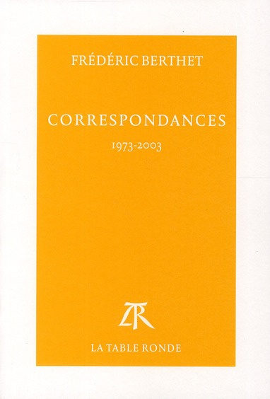 Emprunter Correspondances. 1973-2003 livre