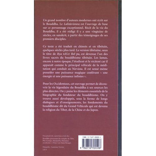 Emprunter Lalitâvistara. Vie et doctrine du Bouddha tibétain livre