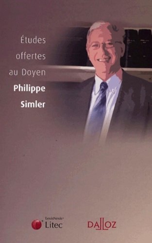 Emprunter Etudes offertes au Doyen Philippe Simler livre