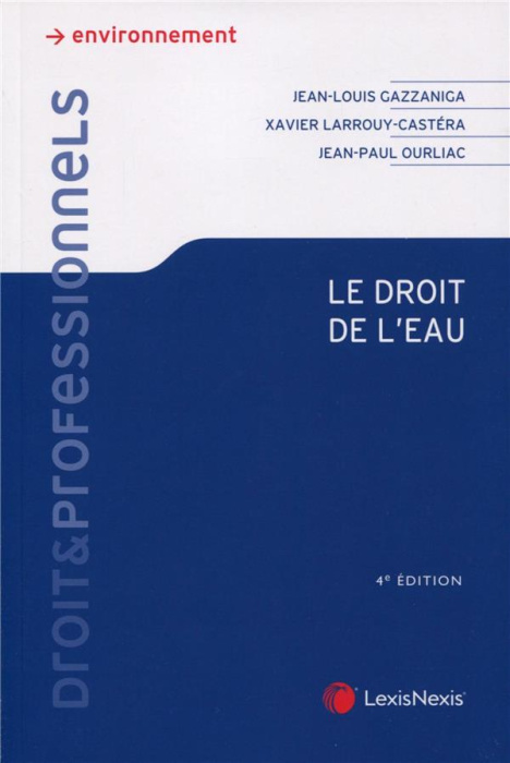 Emprunter Le droit de l'eau. 4e édition livre